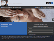 Tablet Screenshot of peluqueria-estetica-mara.com